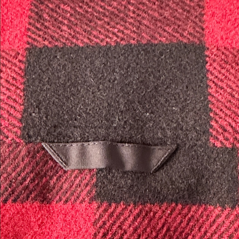 Fjallraven Red & Black Canada Mens XXL Shirt Jacket Comfort Fit Wool Blend - Picture 11 of 11